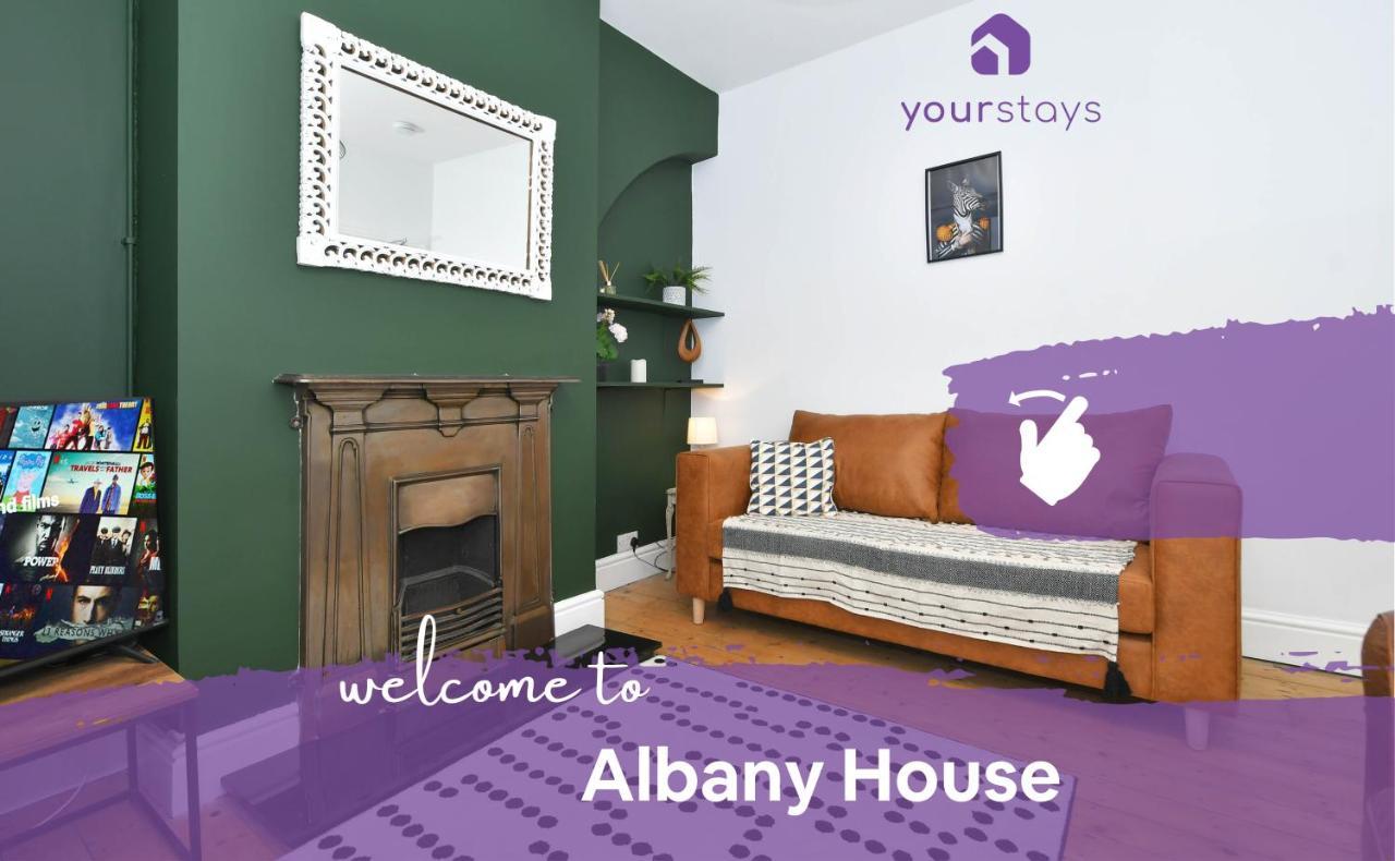 Vila Albany House, Superb Townhouse, Gorgeous Design, Heart Of Newcastle-Under-Lyme Stoke-on-Trent Exteriér fotografie